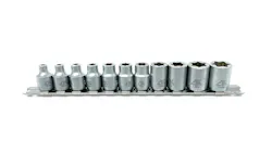 CTA Tools 11-pc Flat-Cut E-“Star” Socket Set, No. 1469 CTA Tools 11-pc Flat-Cut E-“Star” Socket Set, No. 1469