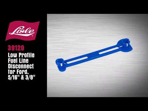Lisle 39120 Low Profile Fuel Line Disconnect for Ford, 5/16' & 3/8'