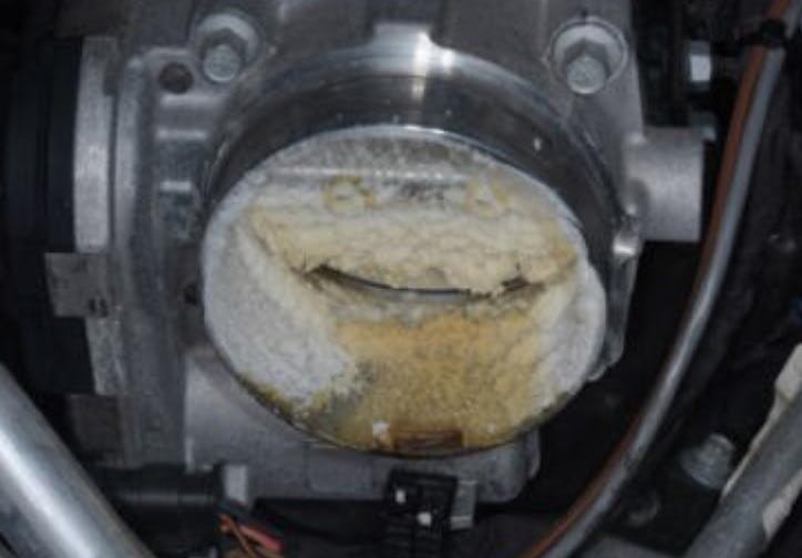 Throttle body blade free-up is possible on the 3.6L V6 engine.