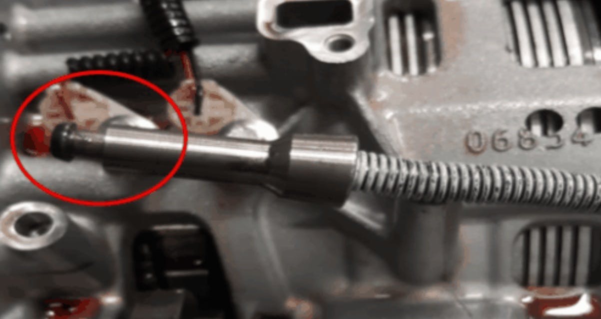 Inspect the park pawl actuator for damage/bend/incomplete travel.