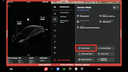 Figure 2 – Service Mode - Alerts Figure 2 – Service Mode - Alerts