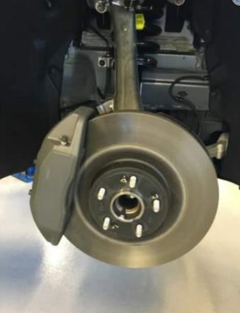 Brake rotor prep and surface condition are critical to avoid pedal pulsation.