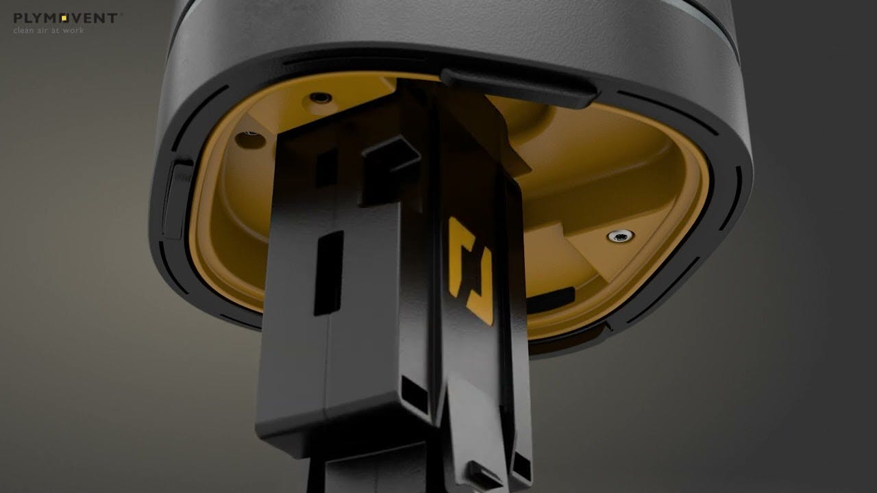 The AeroGuard Air Monitor, Plymovent