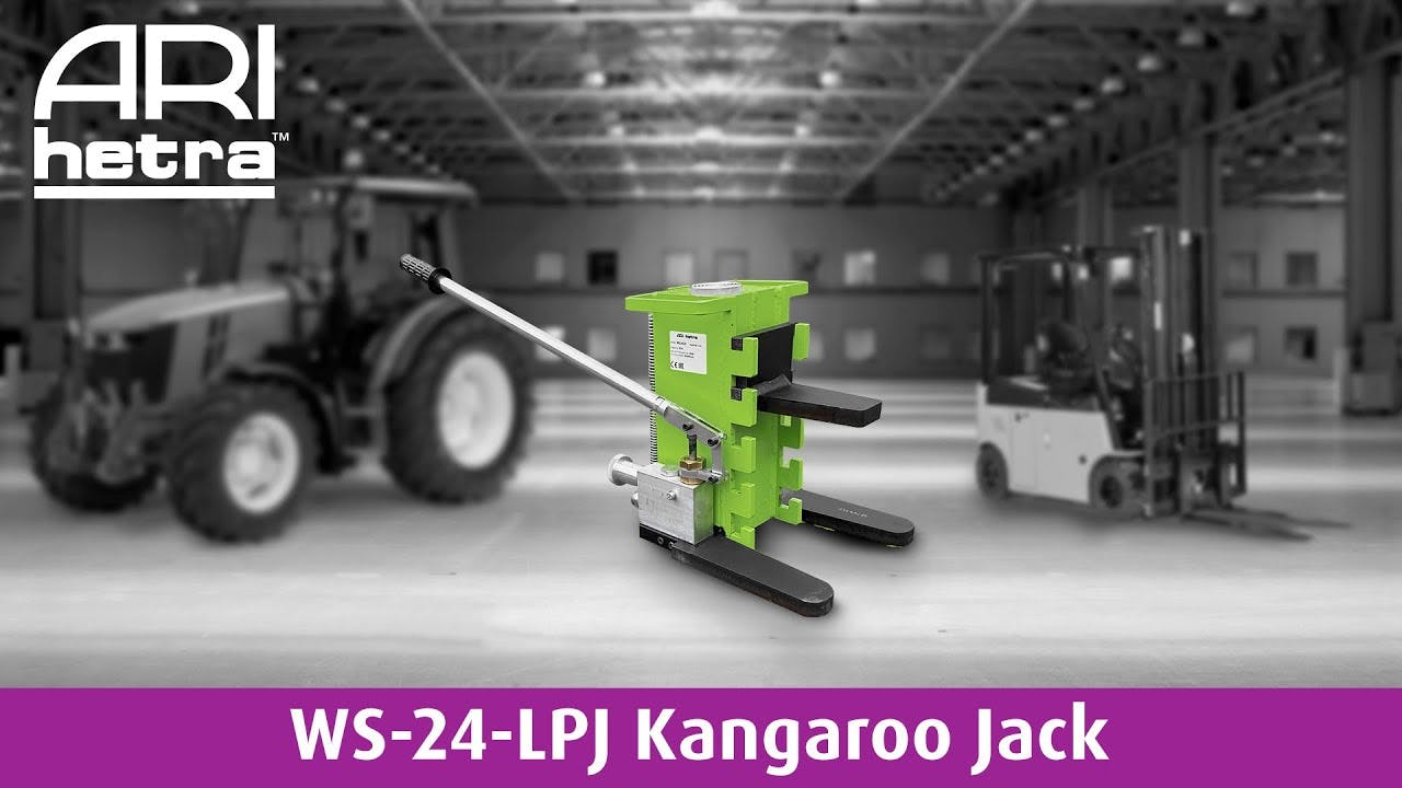 WS-24-LPJ Kangaroo Jack: Ultimate Lifting Solution for Forklifts, Vehicles, & Rigging | ARI-HETRA