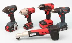 Today’s cordless electric power tools offer reliable performance and eliminate the need to drag air hoses on the shop floor. Today’s cordless electric power tools offer reliable performance and eliminate the need to drag air hoses on the shop floor.