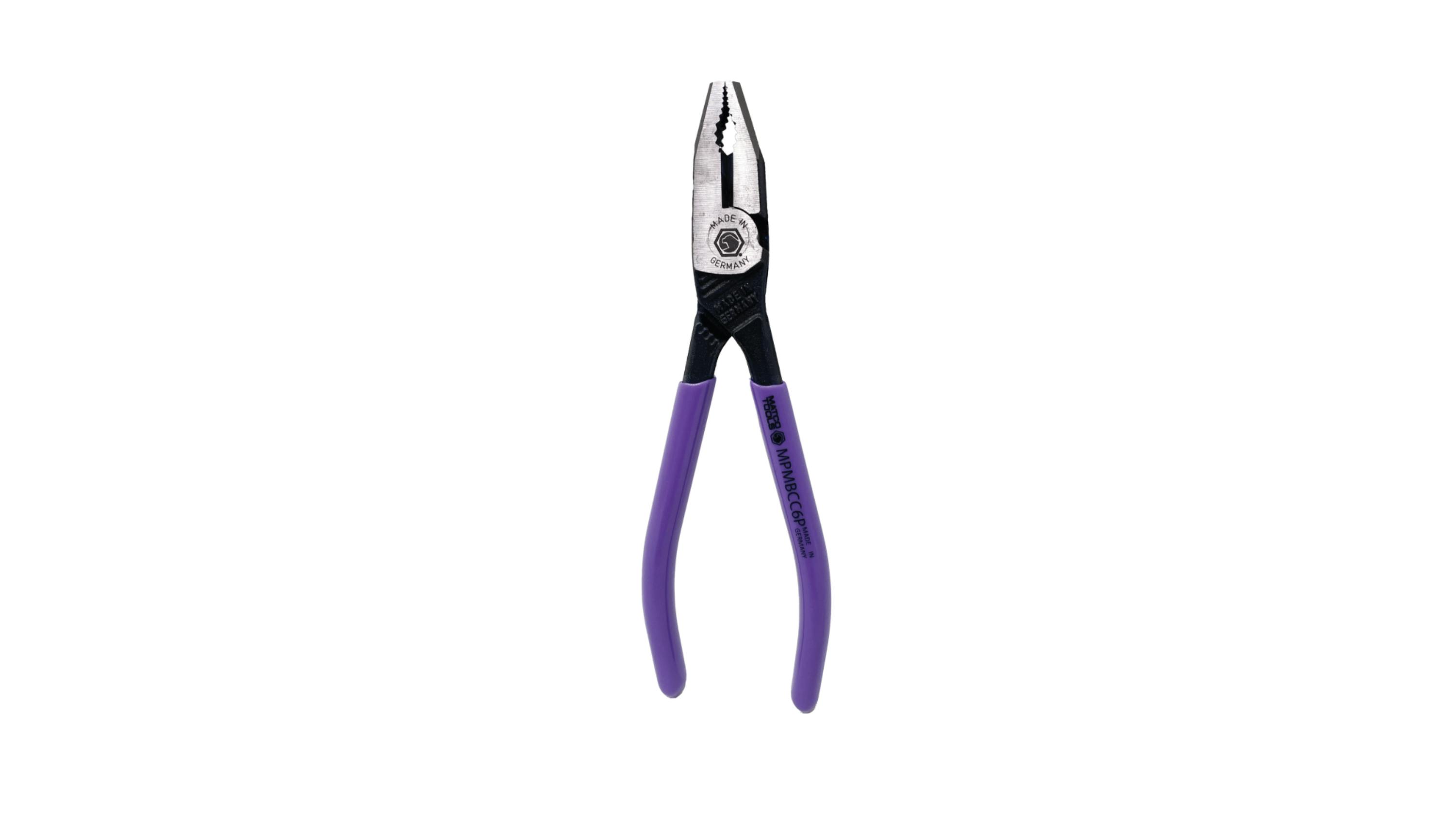 6' Mig-Bite Combination Pliers - Purple, No. MPMBCC6P