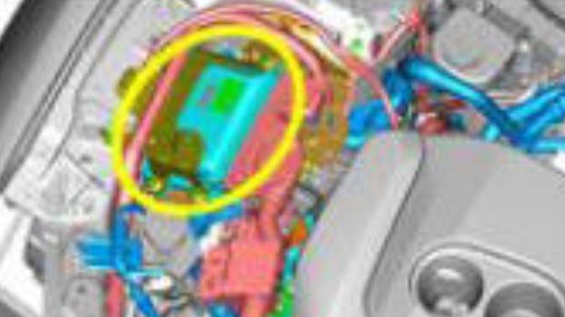 Location of the PCM.