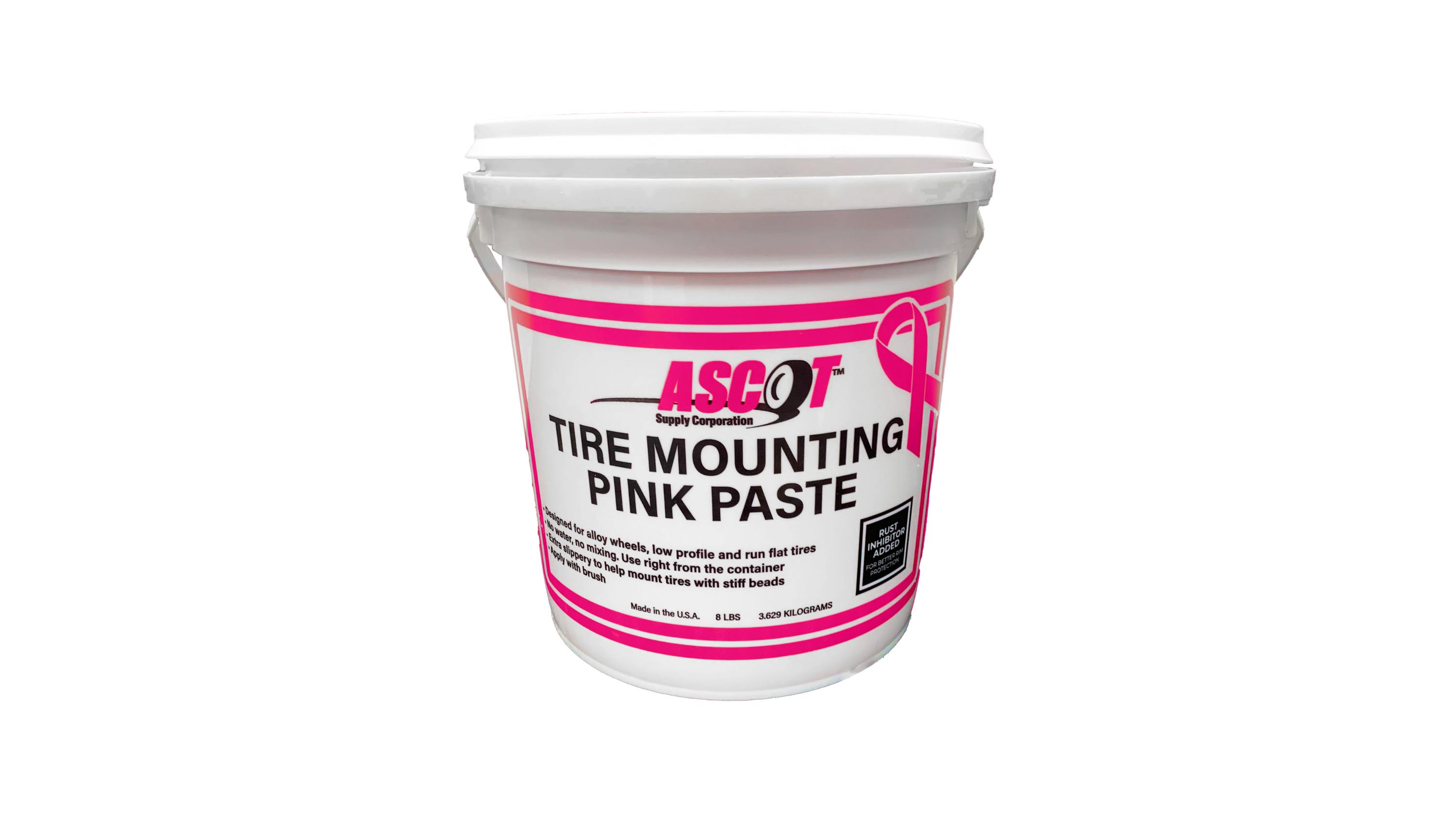 tire mounting pink paste
