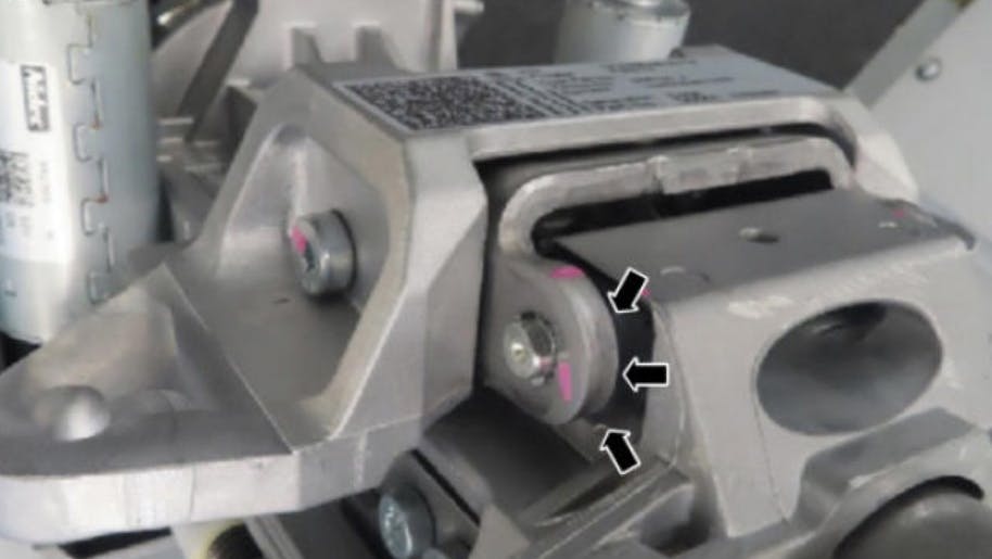 Example of lube location.