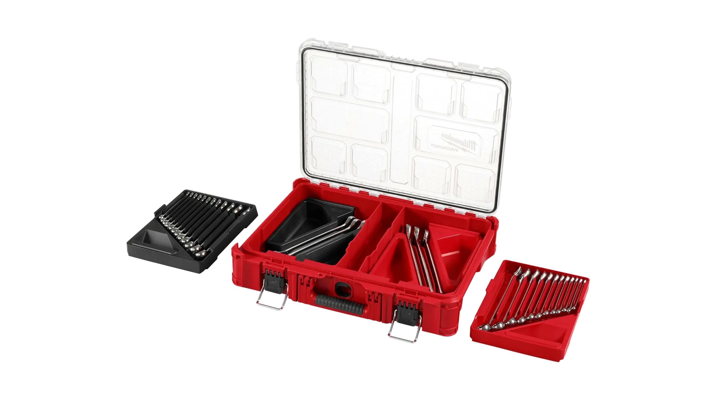 30-pc Metric & SAE Combination Wrench Set with PACKOUT Organizer, No. 48-22-9485