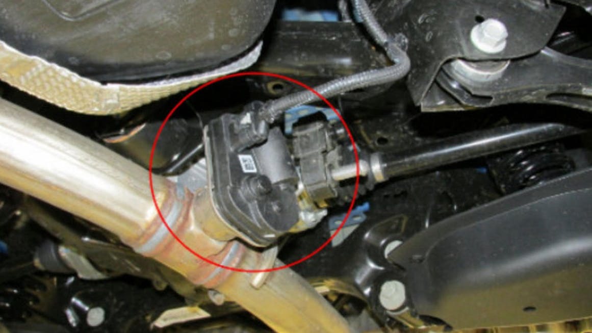 Example of an electronically controlled actuator.