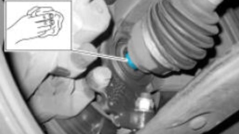 Location of the mating surface.