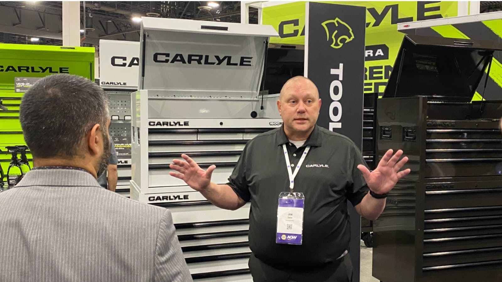 Joe Sabo walking through the brand transformation of Carlyle Tools