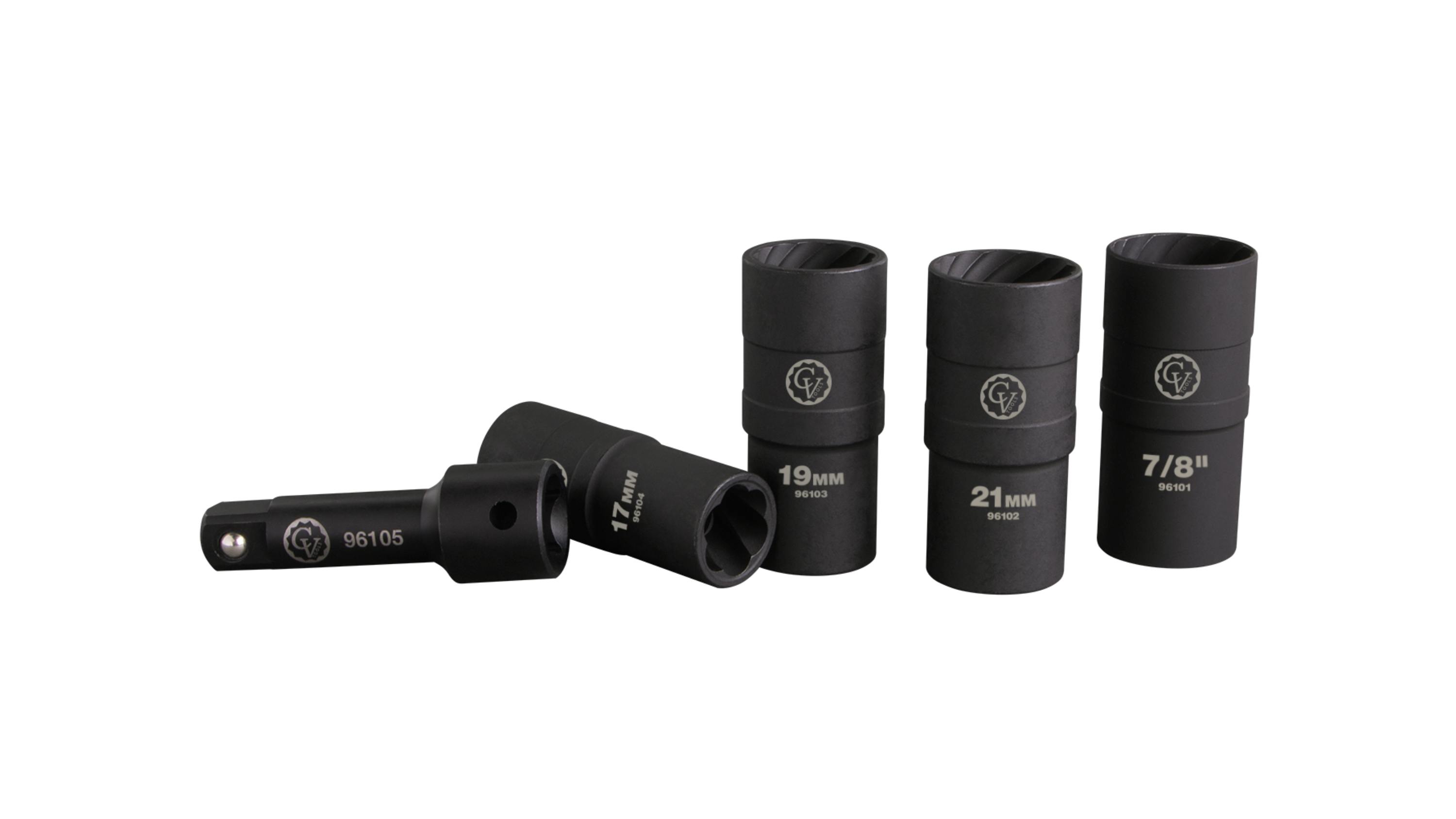 5-pc Lug & Lock Flip Socket Set, No. 96100