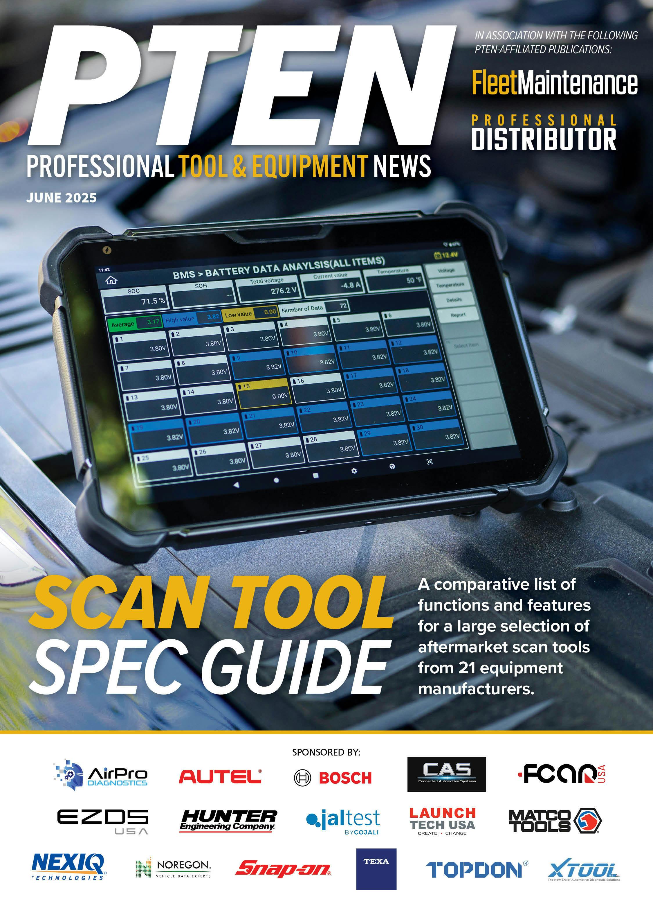 Scan Tool Spec Guide - June 2025 cover image
