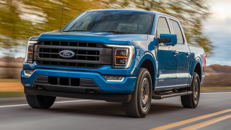 If rubbing is found, replace the front brake hoses. The right side hose is P/N ML3Z-2078-K. The left hose is ML3Z-2078-L. Inspect the front wheel speed sensors and replace them if they have failed.