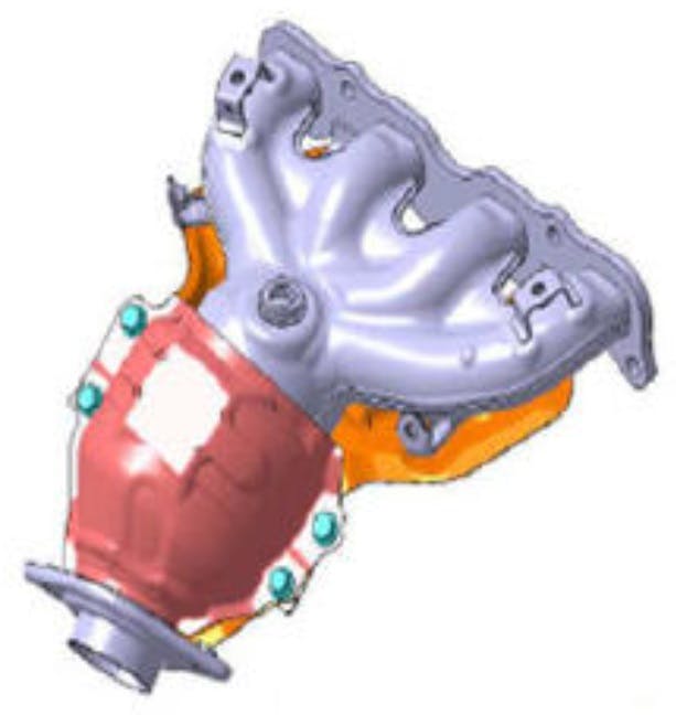 When replacing the heat protector, torque the bolts/nuts to 12-25 Nm.