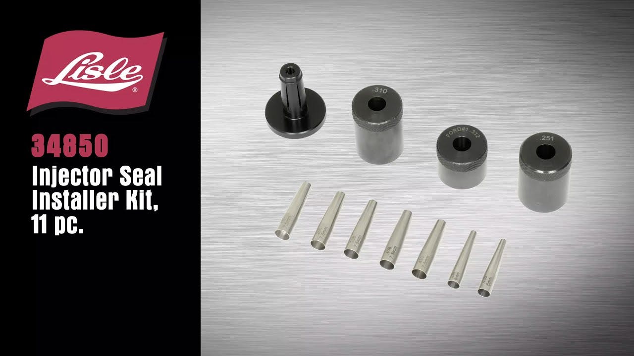 Lisle 34850 Injector Seal Installer Kit, 11 pc
