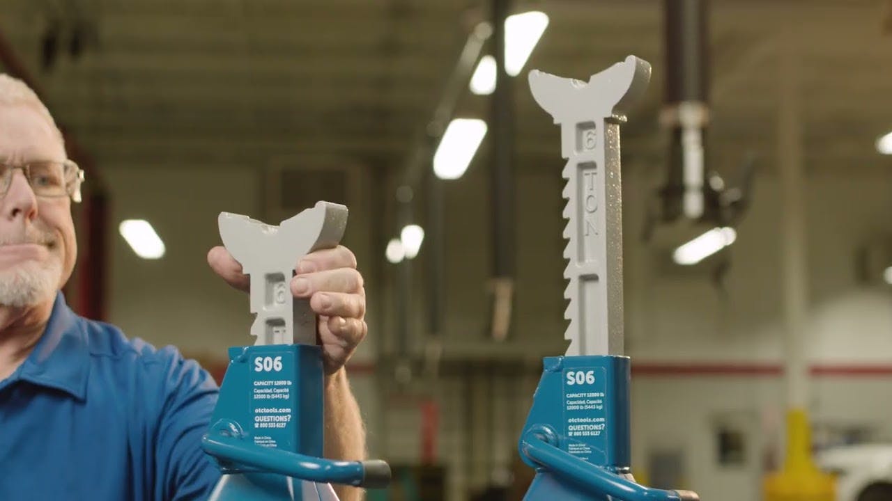 Reliable & Safe Vehicle Support with OTC Jack Stands