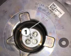 Inspect the starter generator pulley for tightness. Inspect the starter generator pulley for tightness.