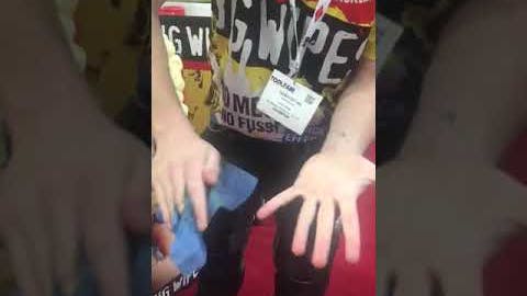 Big Wipes Viral Demonstration Video - 62 million views and counting