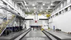 Ingersollrsquos MasterMill is over 26feet wide between the columns It can produce parts up to 26 ft WX100 ft LX21 ft H and the workzone includes a 16ft diameter turning and milling table Ingersollrsquos MasterMill is over 26feet wide between the columns It can produce parts up to 26 ft WX100 ft LX21 ft H and the workzone includes a 16ft diameter turning and milling table