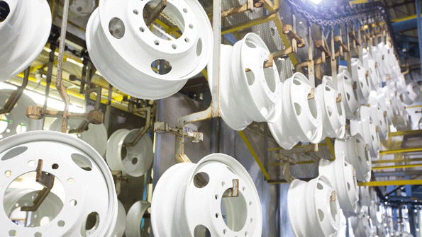 A new automated powdercoating line will expand the capabilities and options for Accuridersquos Henderson KY operation The company already has an extensive inhouse painting and coatingdelivery process ldquofrom customized paint formulation to its application on customersrsquo productsrdquo a spokesman indicated ldquoWith our new sophisticated application process will come more advanced coatings from Accuride that are currently under developmentrdquo