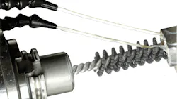 The FlexHone Tool can be mounted in a hand tool or machine tool chuck for finishing or resurfacing of hard metals ceramics and other tough materials used in items like ports sleeves and cylindrical bores The FlexHone Tool can be mounted in a hand tool or machine tool chuck for finishing or resurfacing of hard metals ceramics and other tough materials used in items like ports sleeves and cylindrical bores