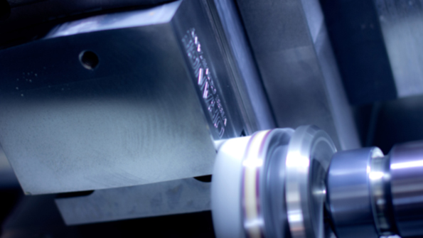 To remove burrs created during fine engraving Orange Vise adopted the NamPower brush in favor of a more timeconsuming grinding process