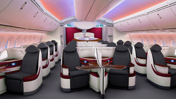 Commercial aircraft manufacturers are posting records for the numbers of new orders redesigned aircraft interiors are among the many selling points for new aircraft designs like the Airbus A320 and Boeing 737 MAX