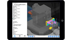 Vericut Reviewer mdash now formatted for iPad mdash shows animations of CNC machining processes to machine tool operators suppliers customers etc It is a standalone viewer that requires no license and can play forward and backward while removing and replacing material Vericut Reviewer mdash now formatted for iPad mdash shows animations of CNC machining processes to machine tool operators suppliers customers etc It is a standalone viewer that requires no license and can play forward and backward while removing and replacing material