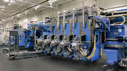 The new fiveaxis design uses the same sturdy frame that Cincinnati developed for the earlier threeaxis version of the XT profiler The new fiveaxis design uses the same sturdy frame that Cincinnati developed for the earlier threeaxis version of the XT profiler