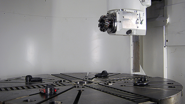 The Yaxis attachment is offered as a fully integrated option on new Giddings amp Lewis vertical machine centers or as a retrofit to earlier models