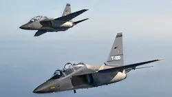 Honeywell would supply F124 turbofan engines for a new variant of Finmeccanicarsquos Aermacchi M346 training jet as part of the partnershiprsquos proposal Honeywell would supply F124 turbofan engines for a new variant of Finmeccanicarsquos Aermacchi M346 training jet as part of the partnershiprsquos proposal