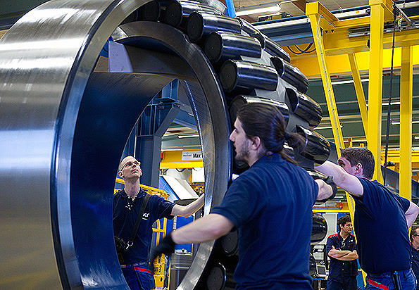 SKF produces millions of bearing parts every year at our factories around the world Manufacturing engineers combined their understanding and experience with the latest intelligent machine technologies result in a new approach to process control that is bringing greater precision faster cycle times and better product quality to grinding operations