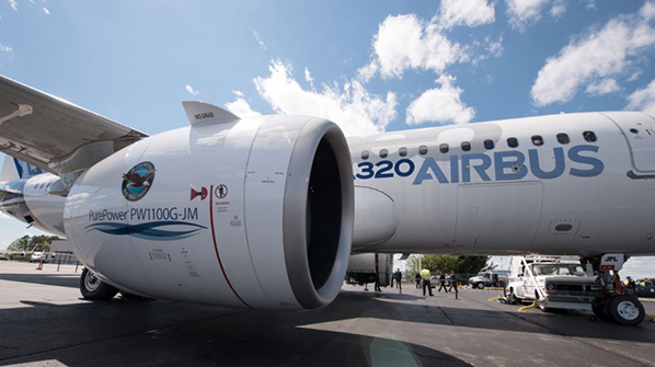 Pratt amp Whitneyrsquos PW1000G is designed with the engine fan separated from the lowpressure compressor and turbine so that each module operates at optimal speeds