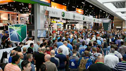 The number of registered visitors represents the thirdhighest total over the 31 stagings of the biannual International Manufacturing Technology Show The number of registered visitors represents the thirdhighest total over the 31 stagings of the biannual International Manufacturing Technology Show