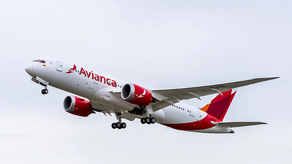Boeing delivered a 7878 to Avianca the tenth now in service for the Colombian carrier Tim Stake photo