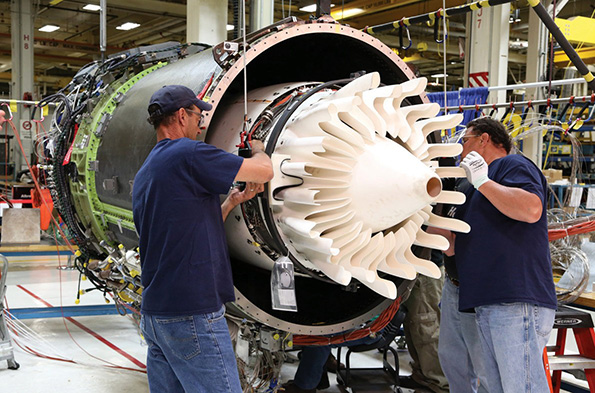 The LEAP engine developed by GE Aviation joint venture CFM International is the first commercial jet engine to use CMCs in the highpressure turbine section It is already the bestselling engine in GE history powering the new Airbus A320neo and Boeing 737 MAX