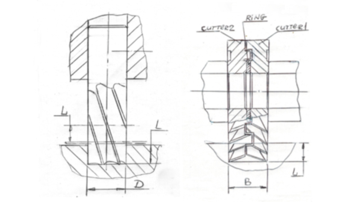Machining Slot For Screen Spline