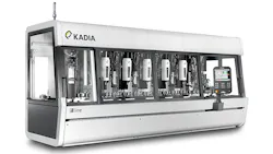 Due to the slim dimensions of LH honing spindles even multistage machines like the Kadia T Line are compact units Due to the slim dimensions of LH honing spindles even multistage machines like the Kadia T Line are compact units
