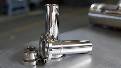 Electropolishing removes the outer surface skin of a component by positively charging the part and submerging it in an electrolytic bath to pull ions off the surface Electropolishing removes the outer surface skin of a component by positively charging the part and submerging it in an electrolytic bath to pull ions off the surface