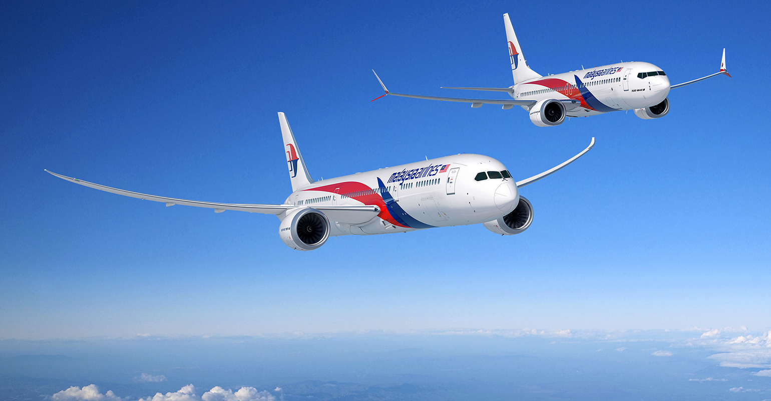 Malaysia Air Boeing 787, 737