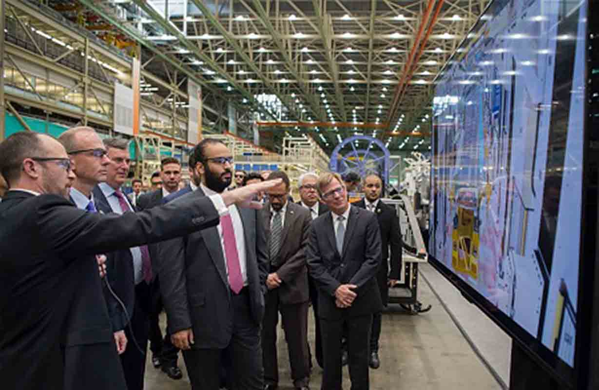 Boeing SA partnership - Mohammed bin Salman bin Abdulaziz