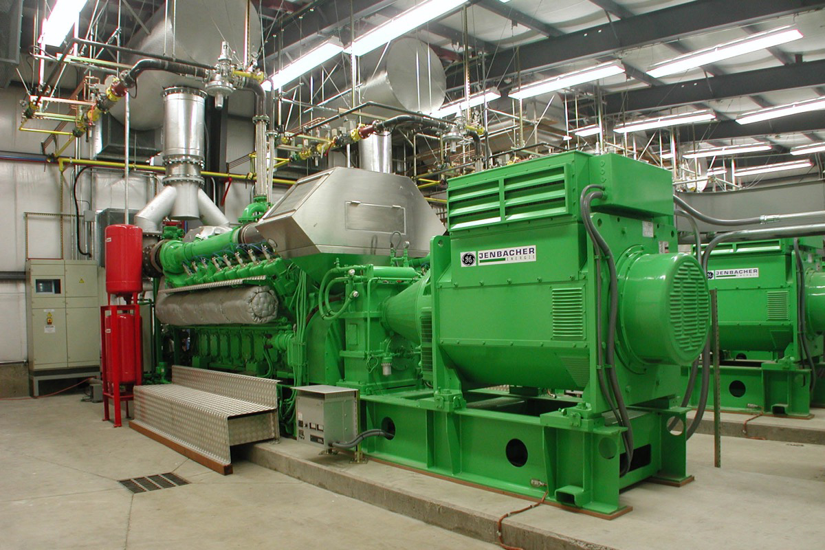 GE Jenbacher Industrial Gas Engine