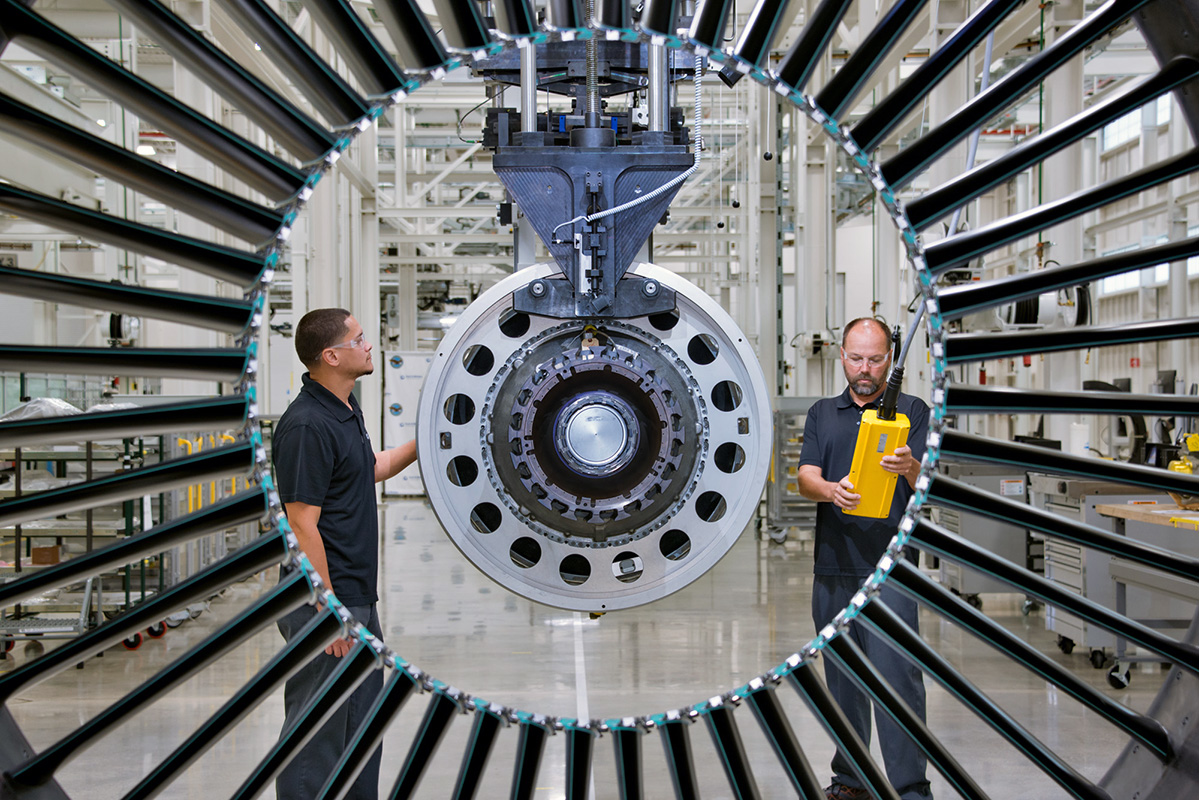 Pratt & Whitney PW1100G engine