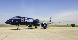 First delivered E195E2, Azul, Brazil First delivered E195E2, Azul, Brazil