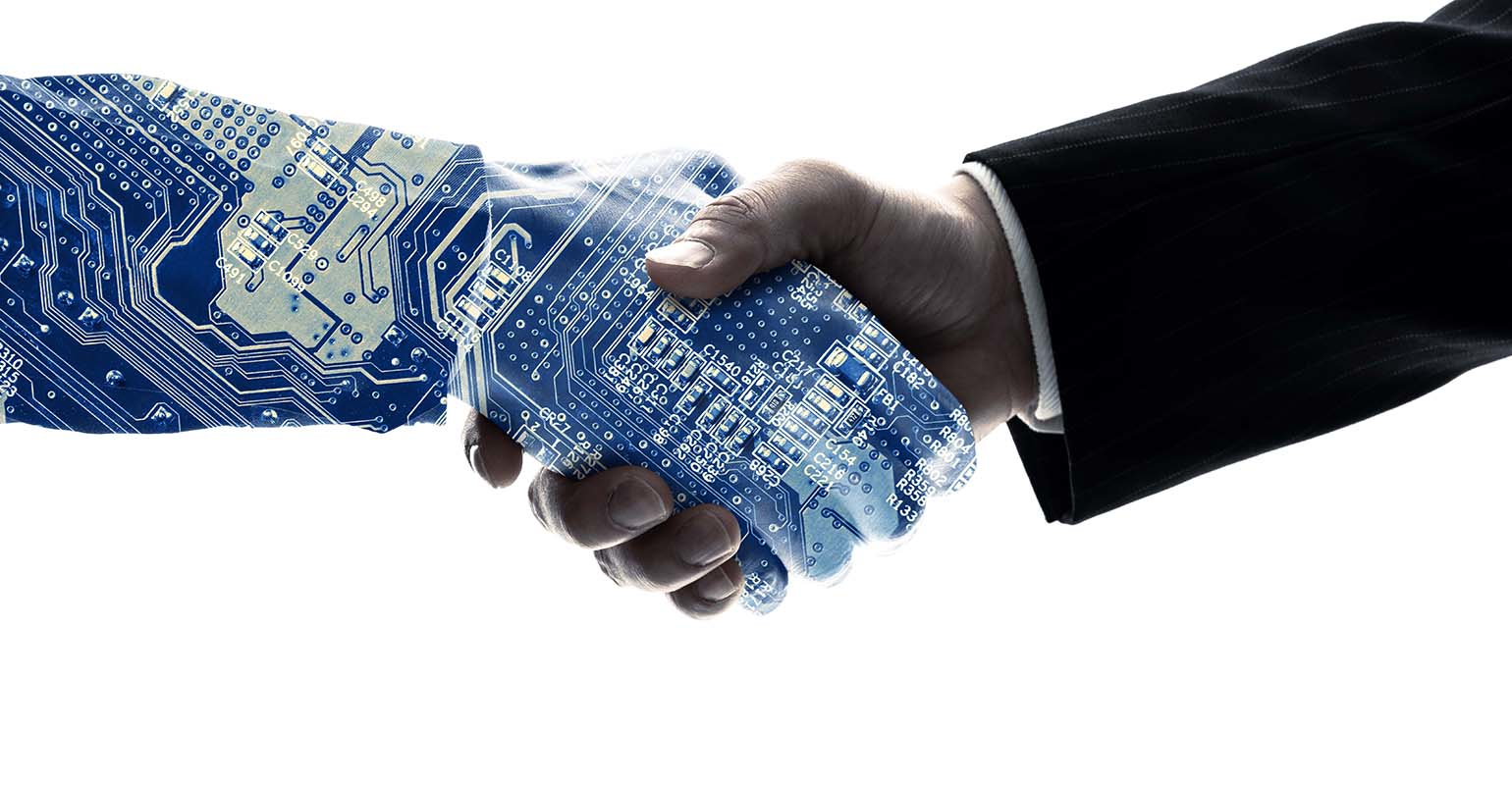 human-robot handshake