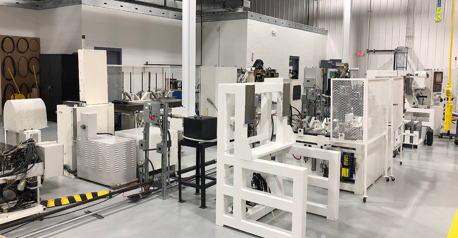 Mazak Mazak's expanded Spindle Rebuild Dept. has a 10-percent larger work-area and 'a clean, bright and ergonomic workspace to streamline operational flow, efficiency, and speed.