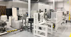 Mazak Mazak's expanded Spindle Rebuild Dept. has a 10-percent larger work-area and 'a clean, bright and ergonomic workspace to streamline operational flow, efficiency, and speed. Mazak Mazak's expanded Spindle Rebuild Dept. has a 10-percent larger work-area and 'a clean, bright and ergonomic workspace to streamline operational flow, efficiency, and speed.